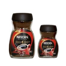俄罗斯原装进口雀巢咖啡醇品速溶无糖纯黑咖啡粉浓香苦咖啡瓶装