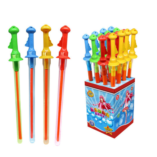 Large Western sword 46CM bubble stick bubble sword bubble blowing toy bubble water stall hot sale Square Park