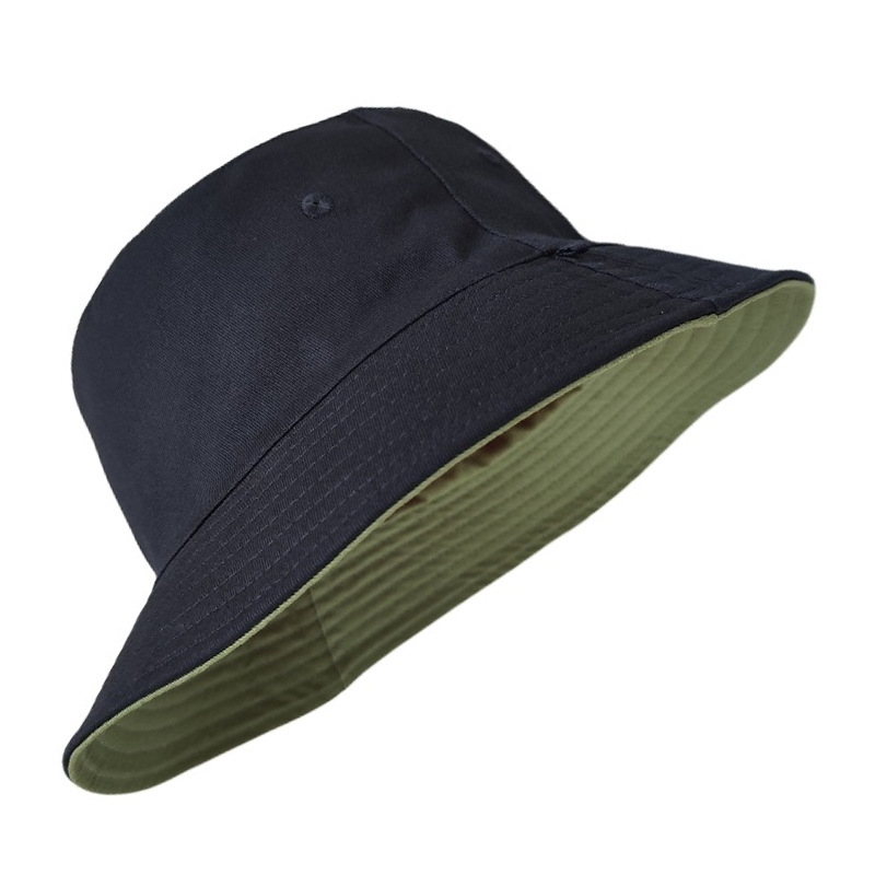 バケットハット　アウトドア用紐付き日よけバケットハット