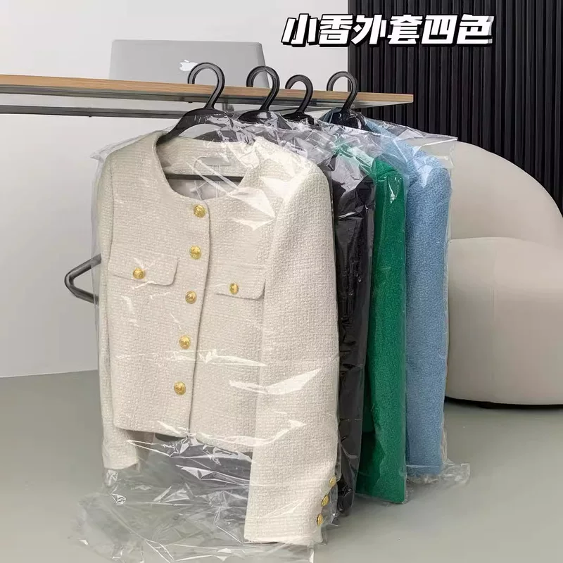 Осенняя куртка, короткий рукав длинный, стиль Chanel, французский стиль, оверсайз