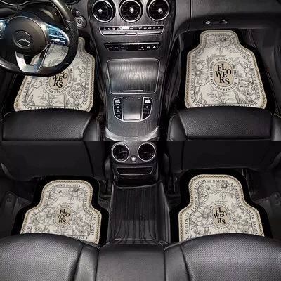 Car Floor Mats, Universal for Universal Foot Pad - whole-car-x4-pieces-of-diatom-mud-t3163
