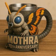 新品Godzilla 70thアニバーサリー3d mugゴジラ70周年记念树脂マグカップ