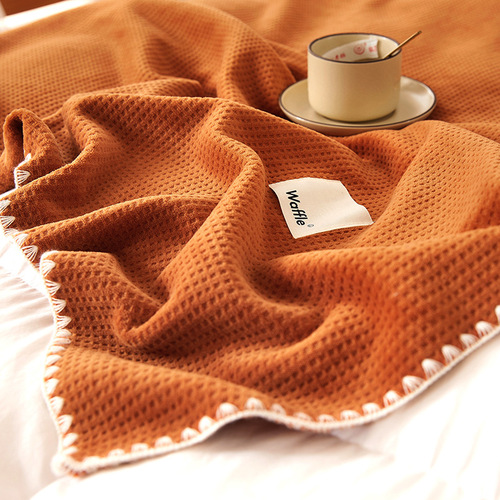 Quality Inspected 2024 New Light Luxurious Furge Velvet Blanket Nap Leisure Quilt Plain Solid Color Milk Velvet Small Throw Blanket