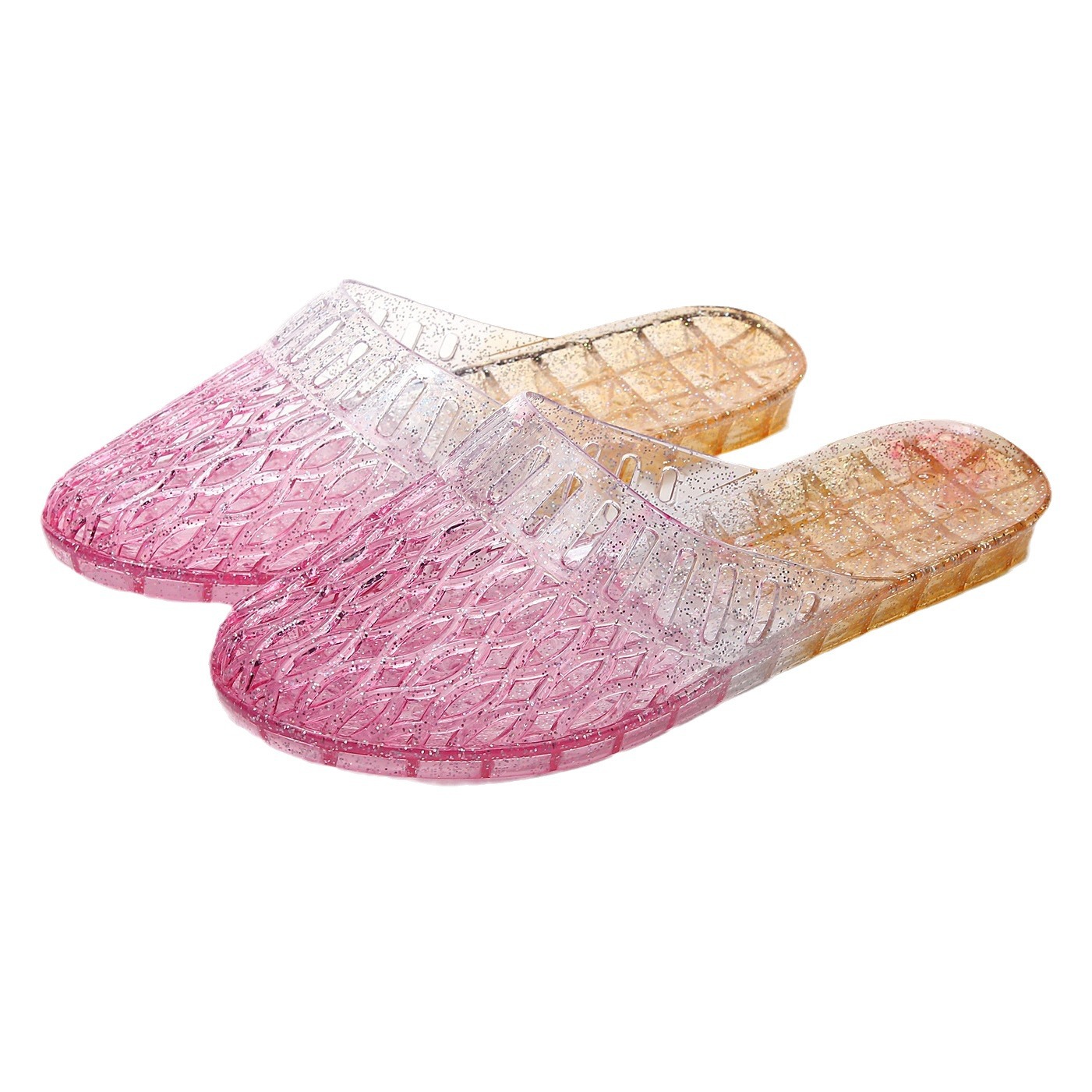 women's casual Crocs-style slippers