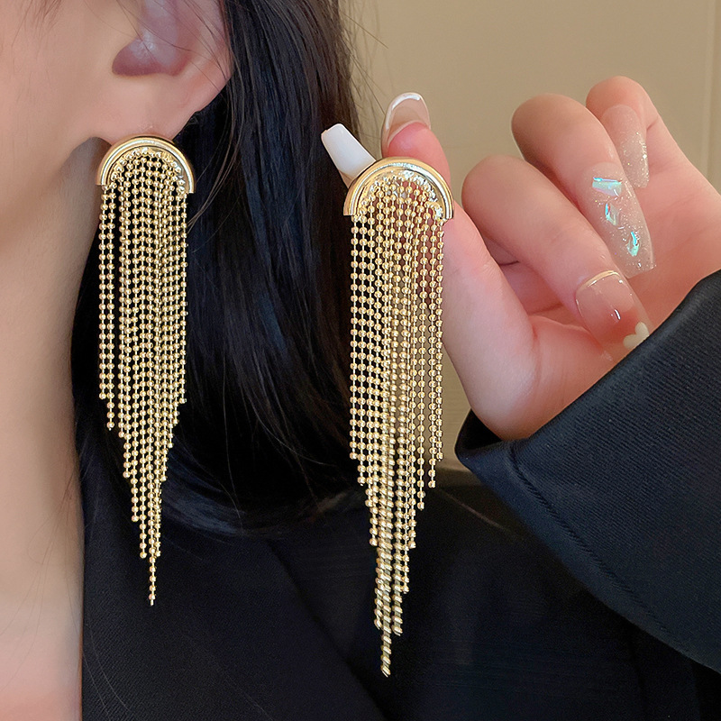 16g Weight Drop Earrings Classification 1 Pair Retro Simple Style Geometric Plating Alloy Drop Earrings