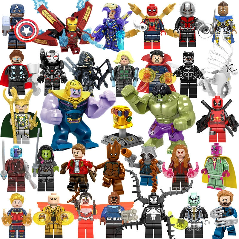 Набор конструкторов MOC «Герои» 32 фигурки