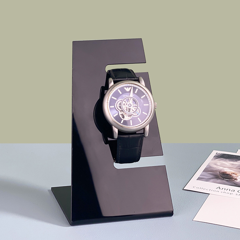 外贸热销 亚克力手表展示架 腕表手链首饰拍摄道具收纳展台托架