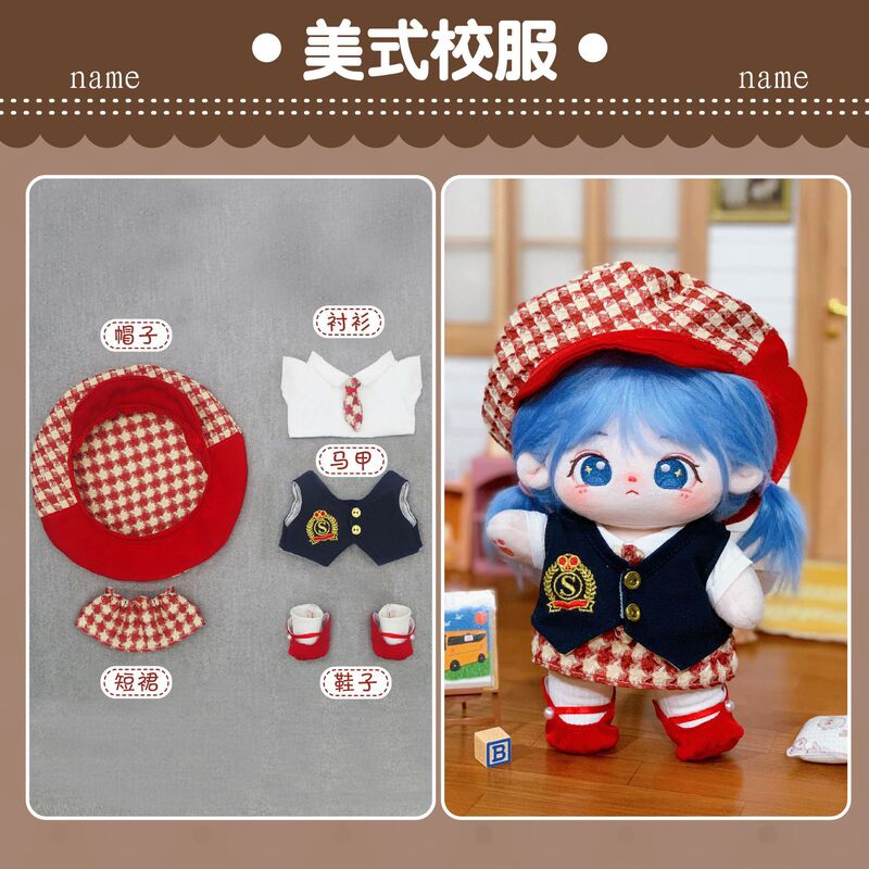 スポット卸売 20 センチメートルベビー服女性 20cm 綿人形服ロリータドレススタードールベビー服|undefined