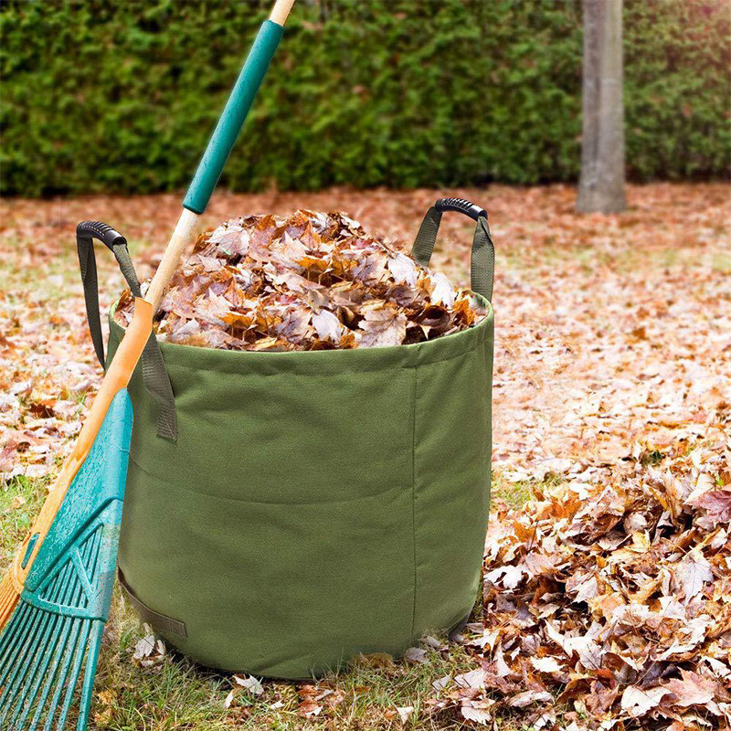 Leaves Garbage Bag Gardening Supplies Storage Bucket Fallen Leaf Storage Bag