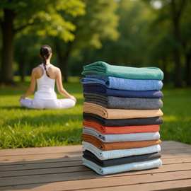 瑜伽冥想术毯超柔软双面绒布加厚保暖专业支撑毛毯厂家直销代发