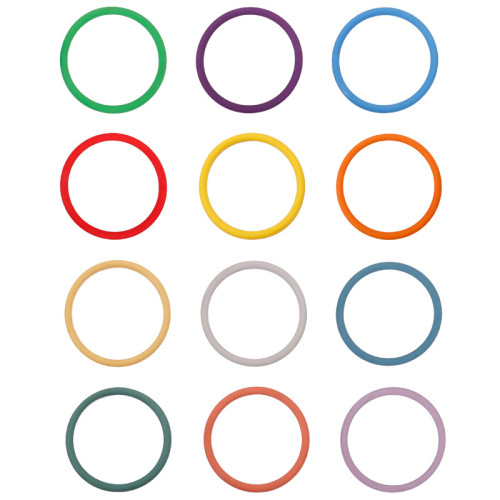 Children's sensory integration training game ring multi-functional parent-child set ring soft rubber ring sensory integration ring game throwing ring