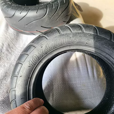 Elektrikli avtomobil şinləri Vacuum Tire 10X4.0-6