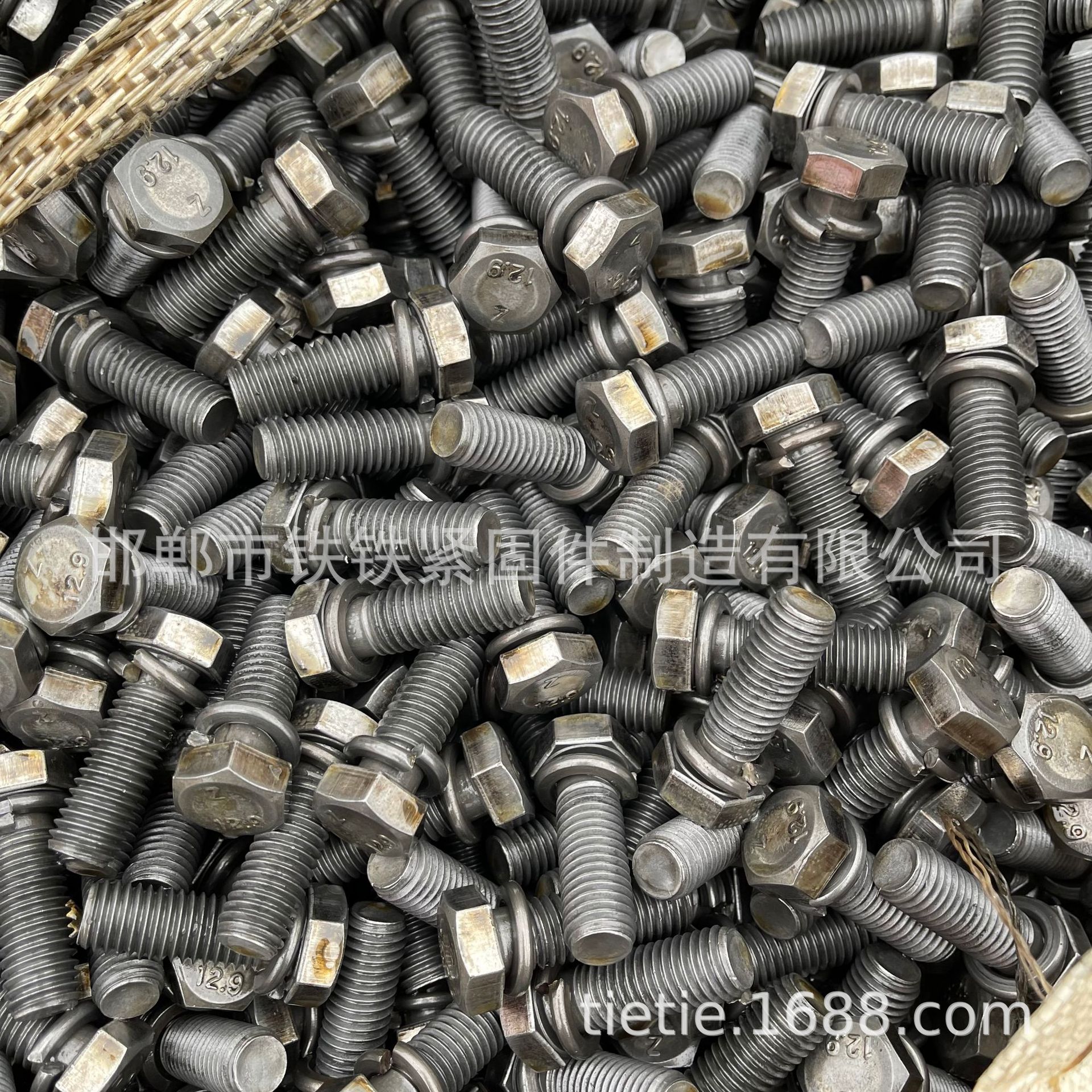 永年工厂制造二组螺丝 三组合螺钉 12.9外六角组合螺栓 淬火加硬