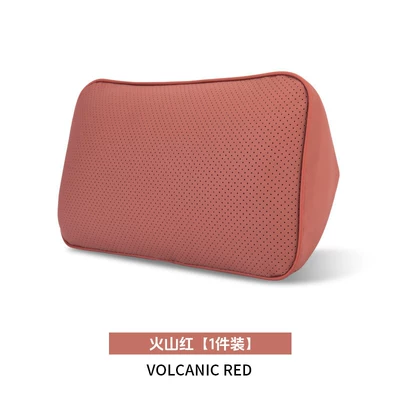 Waist support for Model Y/Model 3/S/X - volcano-red-memory-foam-triangular-lumbar-support-pillow-1-piece