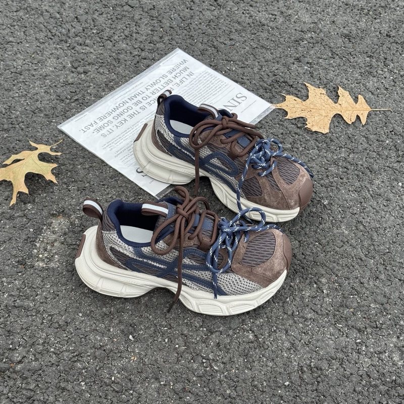 厚底轻便防滑老爹鞋女2025新款秋款女款鞋子女爆款软底不累脚百搭|undefined
