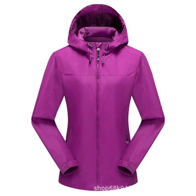 Logotipo personalizado chaqueta de los hombres 2020 primavera y otoño casual al aire libre con capucha chaqueta impermeable de los hombres al por mayor