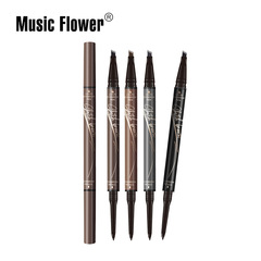 MusicFlower 跨境新品四叉頭液體眉筆 纖細眉筆二合一持妝不暈染
