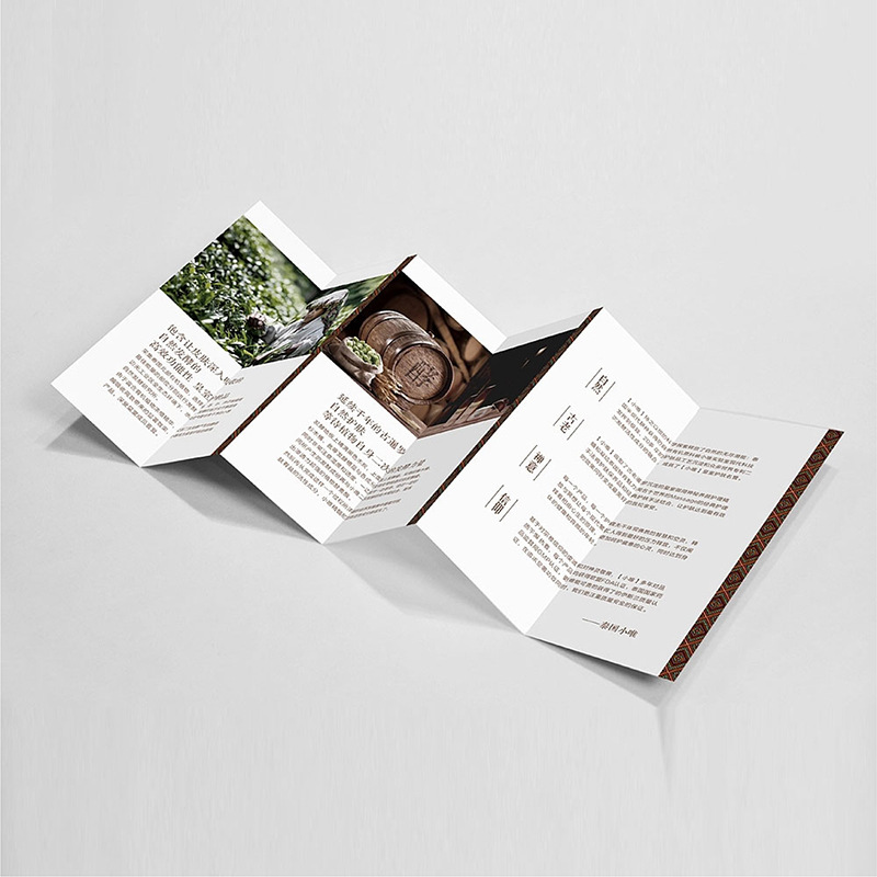 广告折页宣传单印刷厂 单页宣传单彩印 海报印制说明书彩页印刷