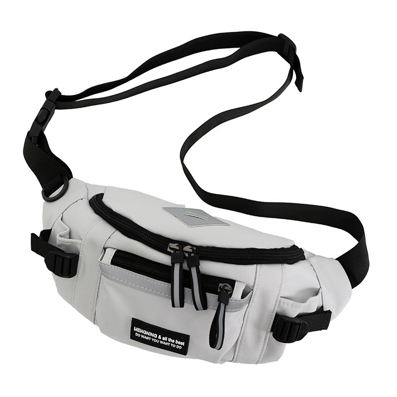 Bolso bandolera para hombre, estilo japonés de ropa de trabajo, riñonera deportiva, nuevo bolso de hombro y pecho versátil, informal y moderno para estudiantes y ciclistas, para mujer.