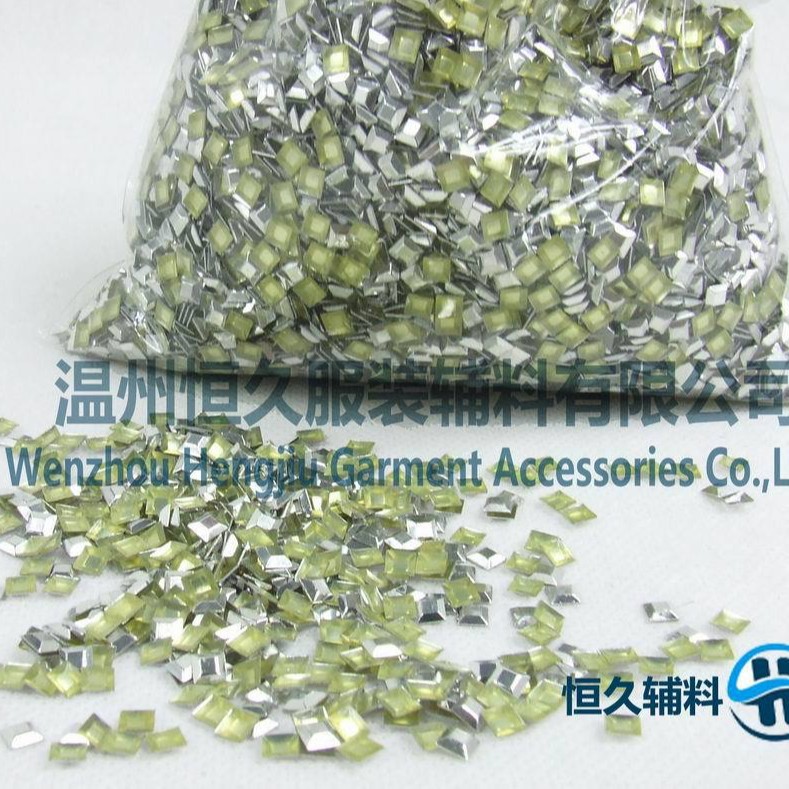 厂家供应 环保仿进口八角片\5*5正方形八角片\异形八角片