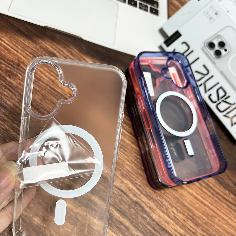 iPhone16 つや消し磁気電話ケース MagSafe Apple 17 アクリル 13/14 落下防止ケース卸売に適しています。|undefined