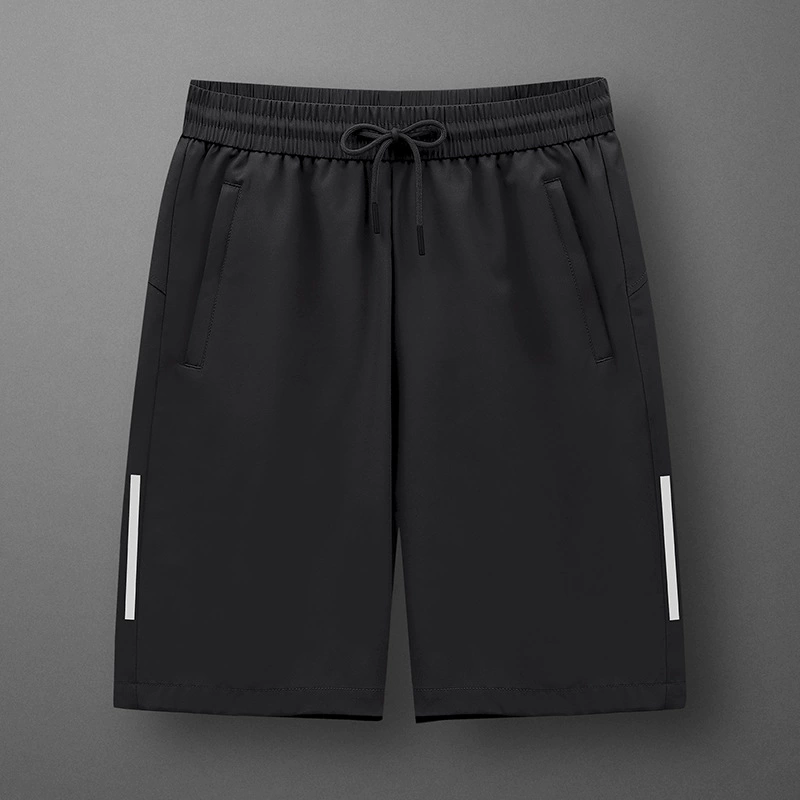 Жилые палатки фабрики прямых продаж мужские шорты летом ледяной шелк повседневные укороченные брюки плюс большой размер