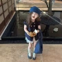 女童新款波点韩版半裙