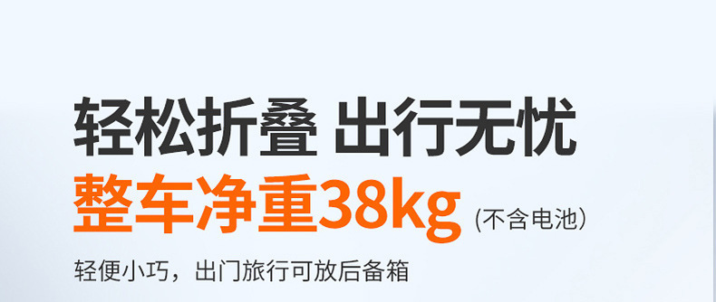 Yingkang Electric Wheelchair, Foldableing Lightweight Scooter for Disabled People and the Elderly, Intelligent Fully Automatic Four-Wheel Scooter