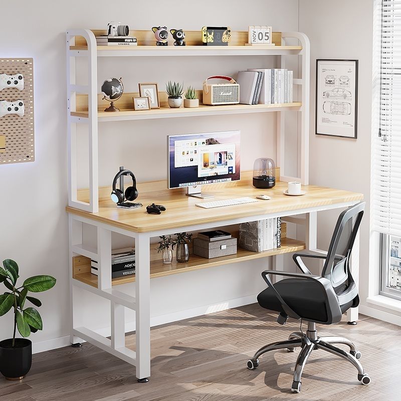 별빛 화이트 선반 + 라이트 월넛 [책장형] - 가성비 최고