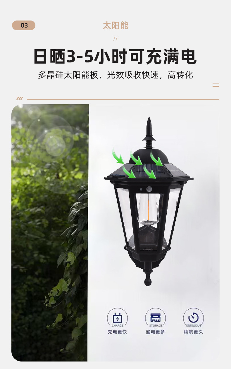 太阳能庭院壁灯_05