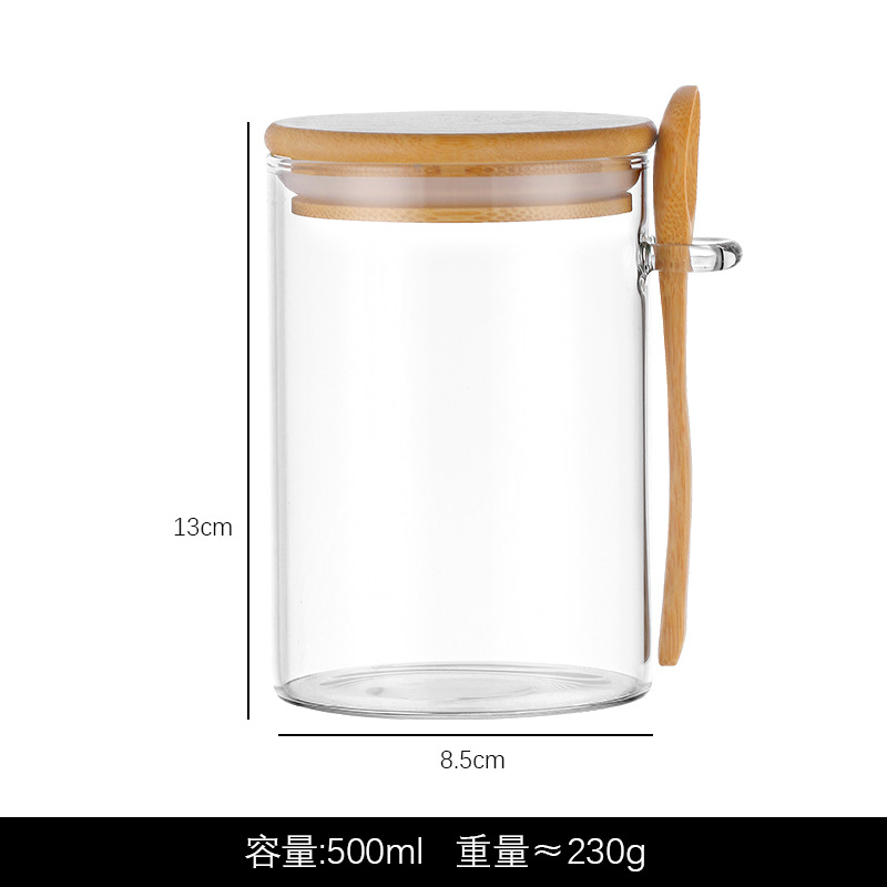White box with spoon 1 pack-500ml
