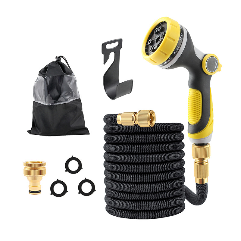 Extendable Automatic Garden Water Hose For Home Use Car Washing Floor Cleaning Landscaping Gardening Watering Flower Care_voghion.com