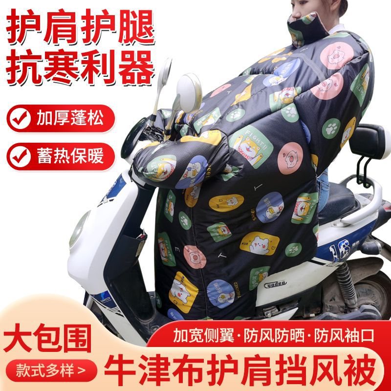 Windproof warm electric car