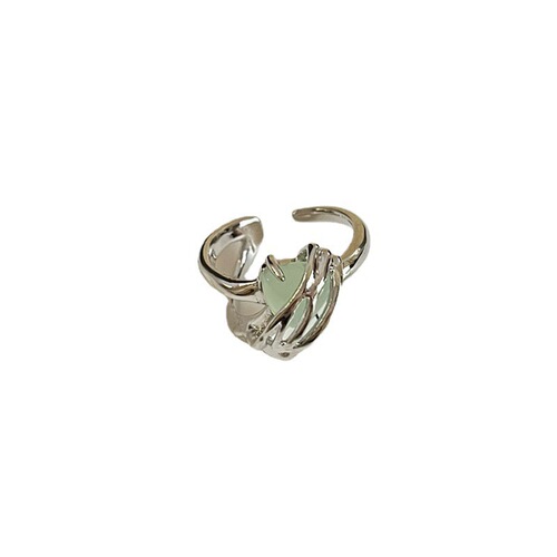 Modern Chinese Personality Guochao Cool Style Adjustable Opening Ring Ins Fashion Texture Ring for Women