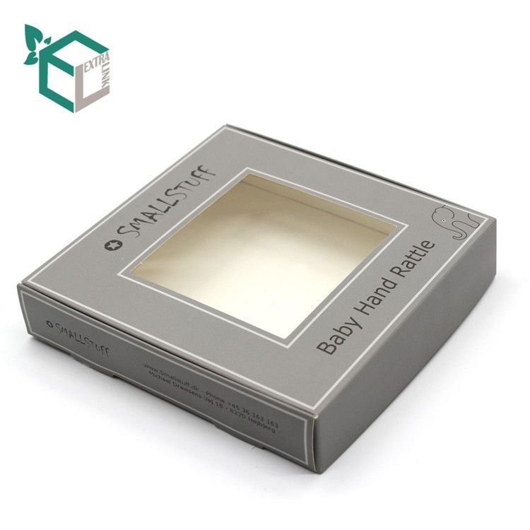 工厂专业定制儿童小玩具大象包装盒  开窗PVC飞机盒折盒