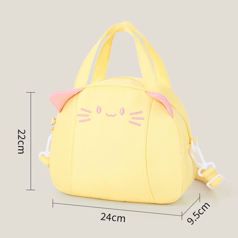 Nuevo gato bolso de niña bolso de hombro lindo bolso de moda caramelo bolso de mano casual de mujer bolso de viaje