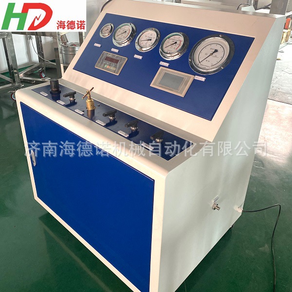 用于微机房七氟丙烷灭火器充装设备 自动充装 自动称重 海德诺厂