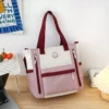 Fuchsia study bag