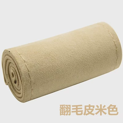 Steering wheel cover — hand-stitched steering wheel cover four-sided - beige-38cm