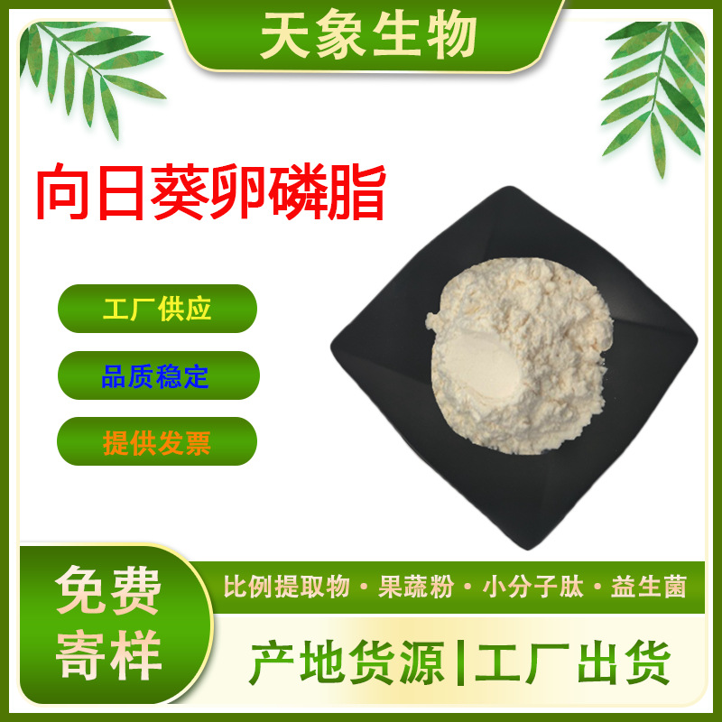 向日葵卵磷脂 葵花卵磷脂 葵花籽磷脂粉末 厂家供应 量大优惠