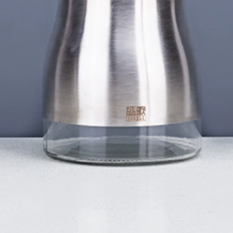 Система хранения, стеклянная коробка для хранения из нержавеющей стали, чай, 750 мл