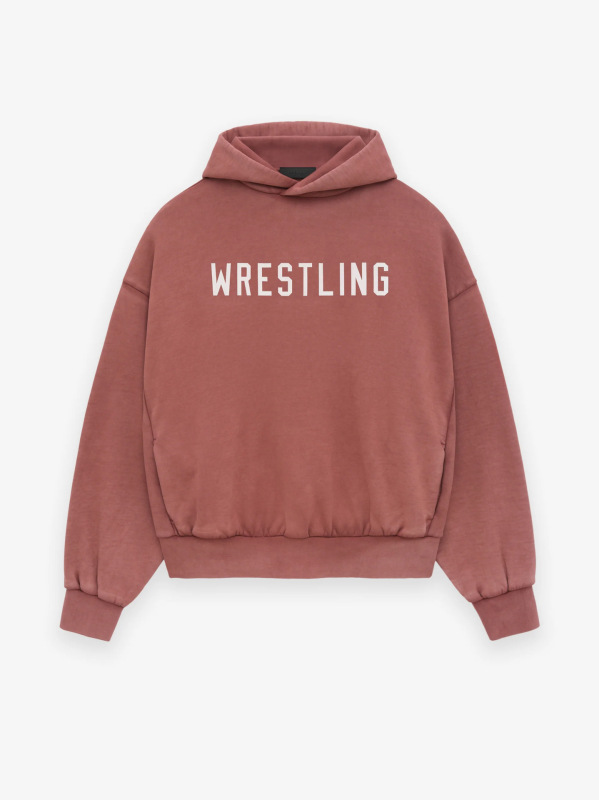 FOG FEAR OF GOD トレンディなベルベットのダブルレタープリントラウンドネックスウェットシャツカジュアルメンズとレディーススウェットシャツ|undefined
