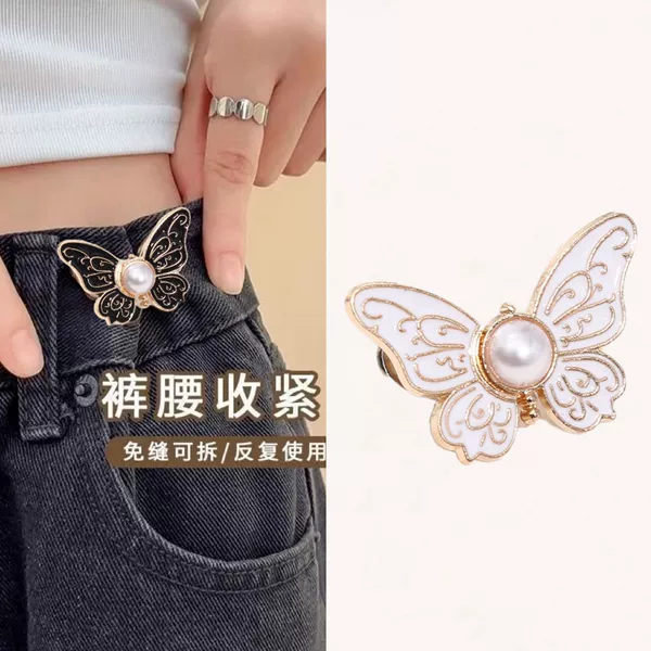 Labor pearl butterfly white