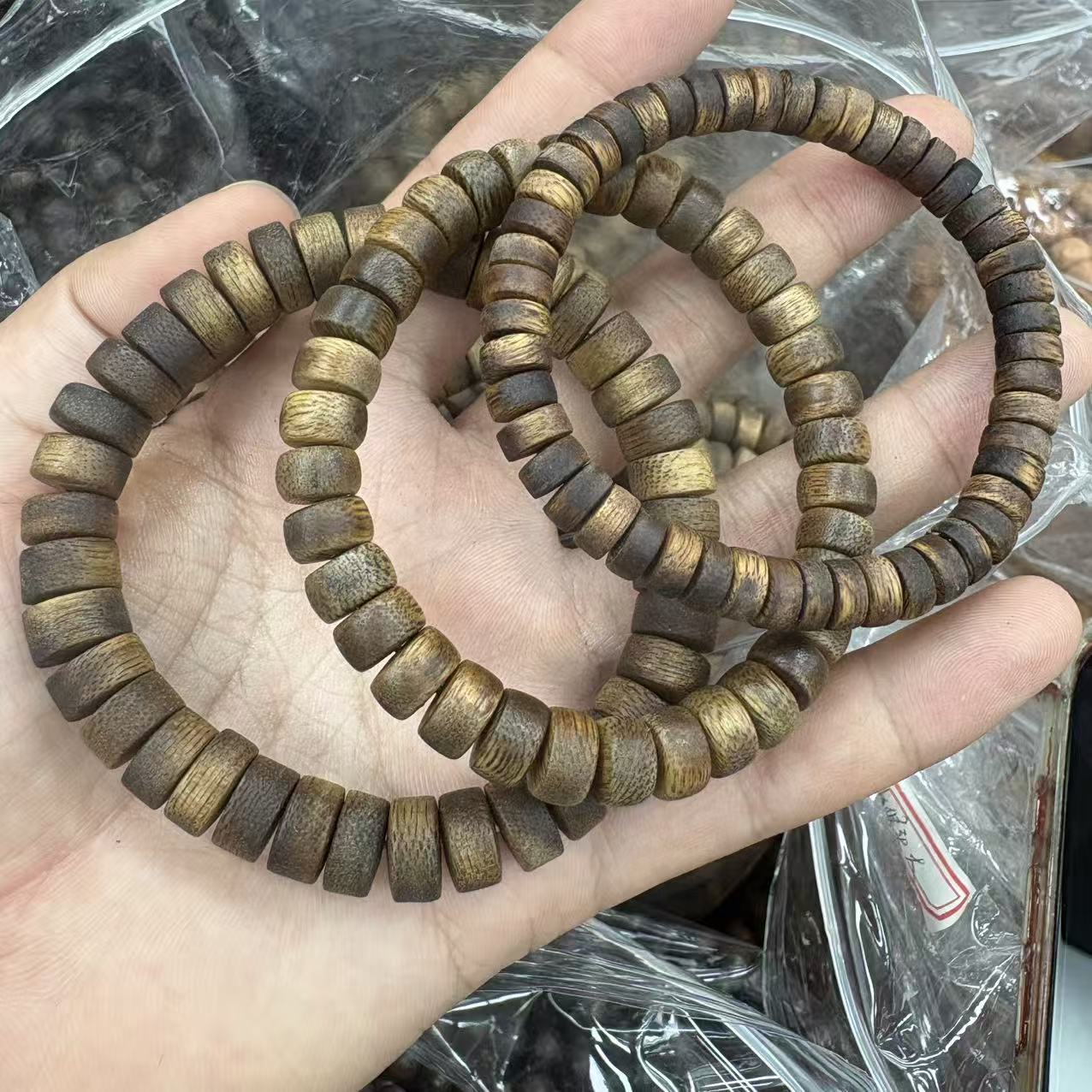 (Wholesale), scarlet wood rosary, elite rosary with round beads walnut, bracelet, direct factory sales