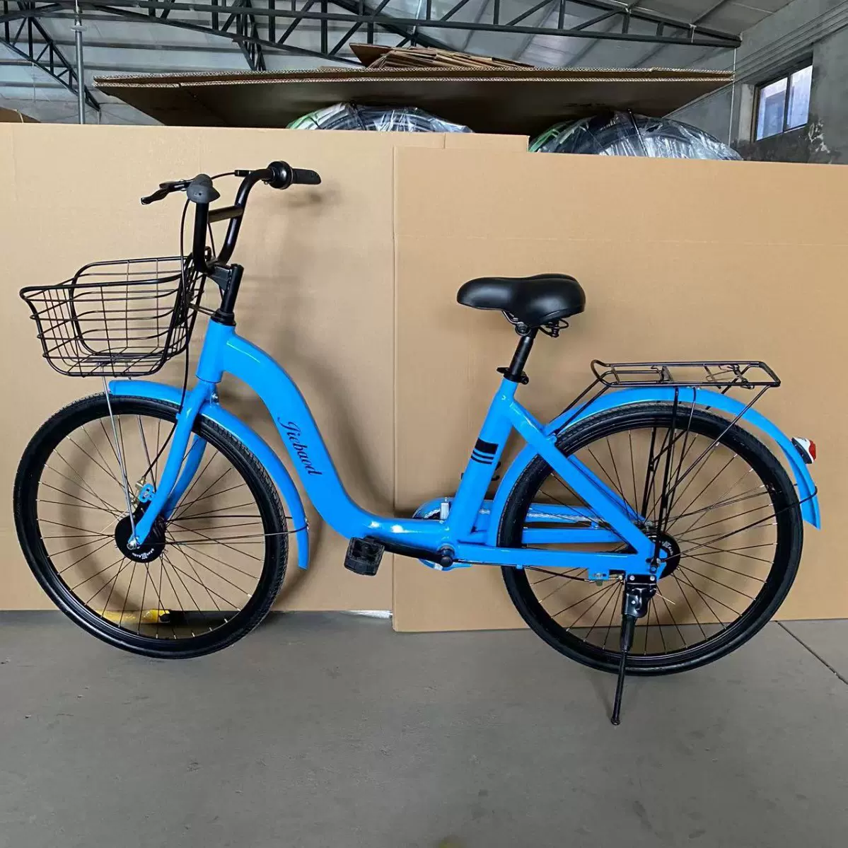 铝合金成人自行车共享单车同款小黄车小蓝车同款免充气24寸学生车