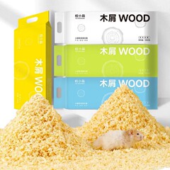 悦小萌ハムスター木屑金糸熊専用消臭クリーンマット用品大全夏ポプラ木削り