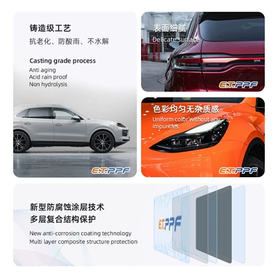 Auto Color Change Film, Casting-Grade Pvc Color-Changing Film Pet Base
