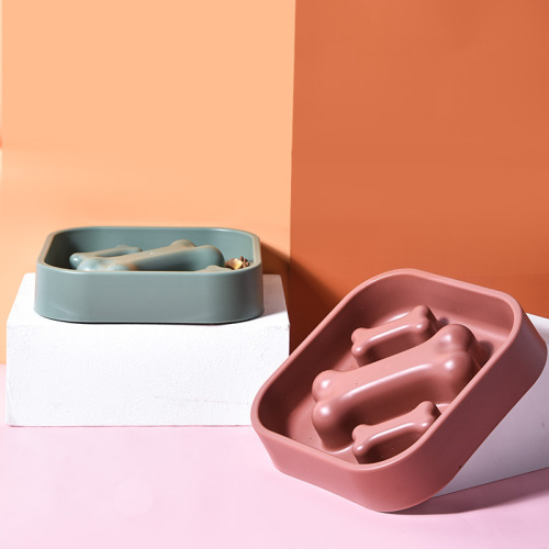 New hot-selling pet slow food bowl for cats and dogs, slow food bowl for puppies, slow food anti-choking feeder, cat bowl and dog bowl