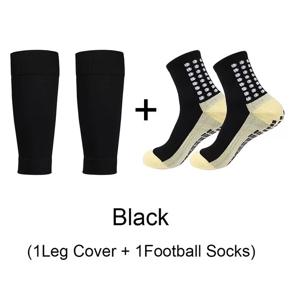 Exclusive Competition-Grade Cross-Border Best-Selling Professional Thickened Towel-Bottom Sweat-Absorbing Anti-Odor Anti-Slip Football Socks in a Combo Pack