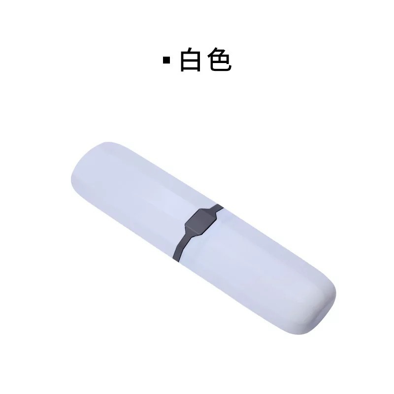 Caja de cepillo de dientes de viaje, caja de cepillo de dientes creativa y simple, venta al por mayor de artículos de viaje para estudiantes, tazas de cepillo de dientes de plástico antipolvo